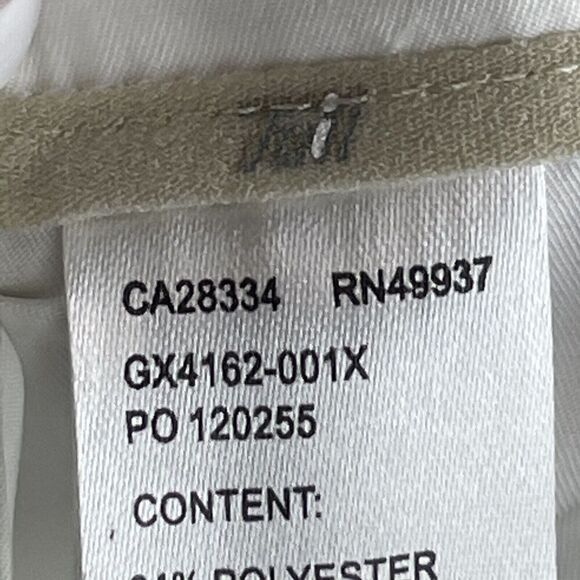 NWT Tail Tech Pants Slant Pockets White Women's Size 10 Style GX4162-001X - Picture 7 of 8